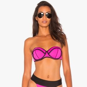 X Revolve Colorblock Bikini Top